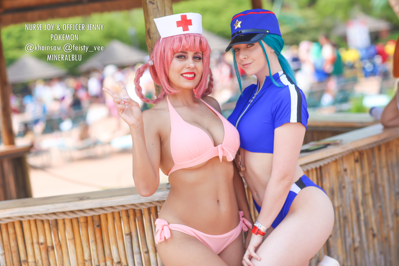 Illustration for article titled ColossalCon 2019, aka Cosplay's Great Pool Party